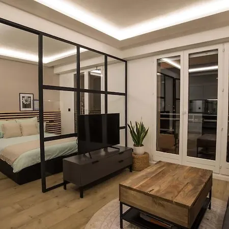 公寓 Contemporain, Balcon Avec Apercu