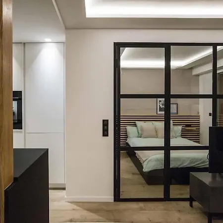 Apartment Contemporain, Balcon Avec Apercu *