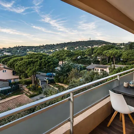 Lejlighed Vacatella - Les Pins Ensoleilles, Contemporain Avec Balcon Et Apercu Sainte-Maxime