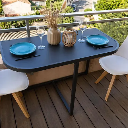 Apartment Vacatella - Les Pins Ensoleilles, Contemporain Avec Balcon Et Apercu *