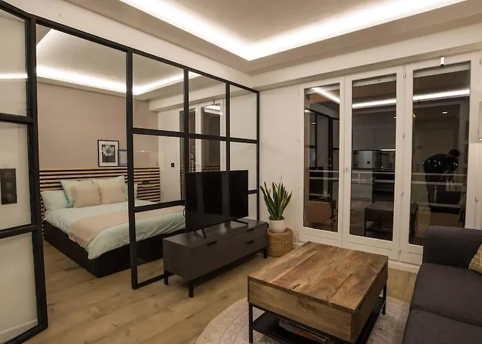 Апартаменты Contemporain, Balcon Avec Apercu