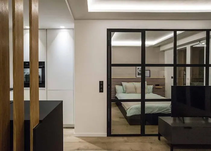 公寓 Contemporain, Balcon Avec Apercu *